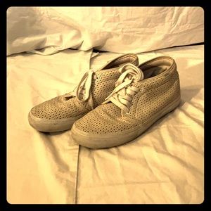 White Vans high ankle men’s size 11